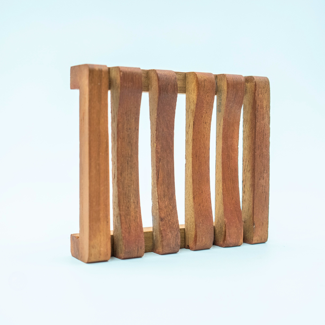 EcoFreaky Self-Draining Wooden Soap Dish – Sustainable, Minimalist, and Luxurious Bathroom Essential - EcoFreaky