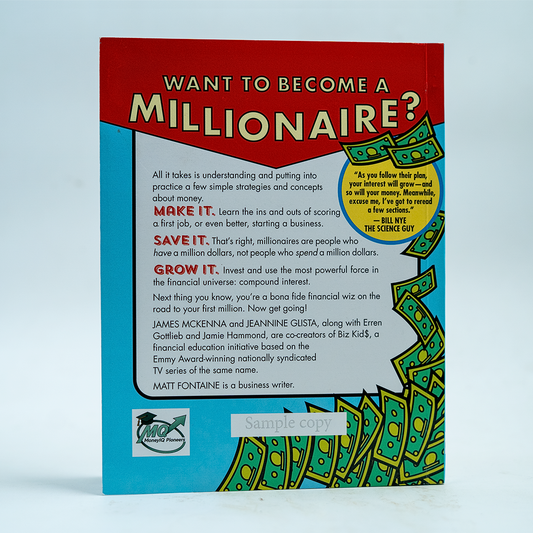 How to Turn $100 into $1,000,000 Book – Kids Money, Saving & Investing Guide