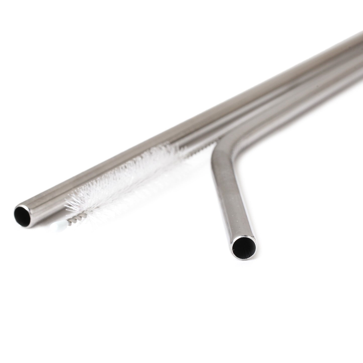 Stainless Steel Straws with Cleaning Brush | Reusable Straw - EcoFreaky