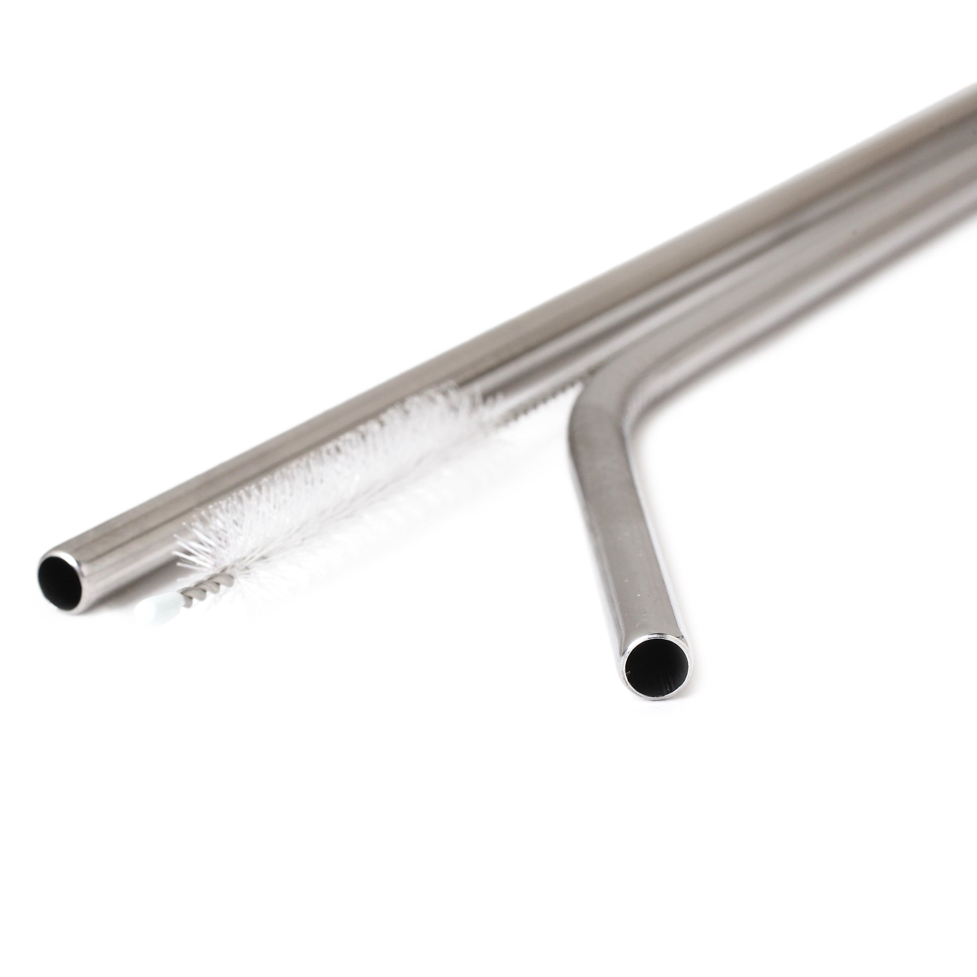 Stainless Steel Straws with Cleaning Brush | Reusable Straw - EcoFreaky