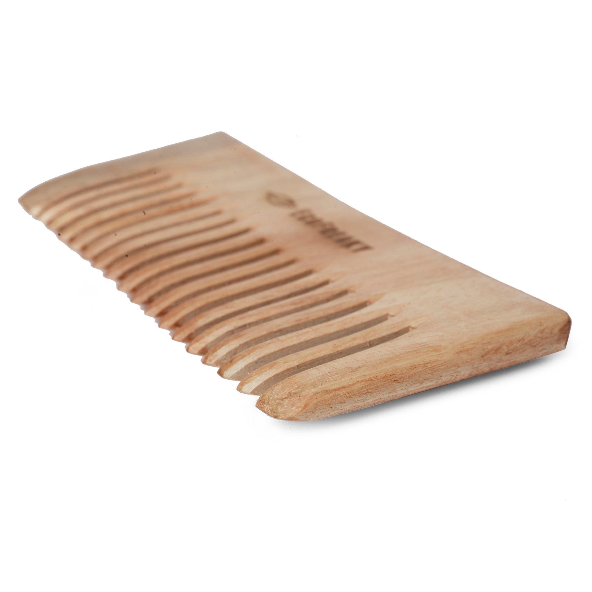 Pure Neem Wood Shampoo Comb | Antibacterial wooden comb - EcoFreaky