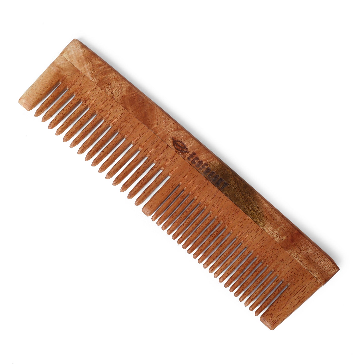 Pure Neem Wood Regular Comb | Antibacterial Wooden Comb - EcoFreaky