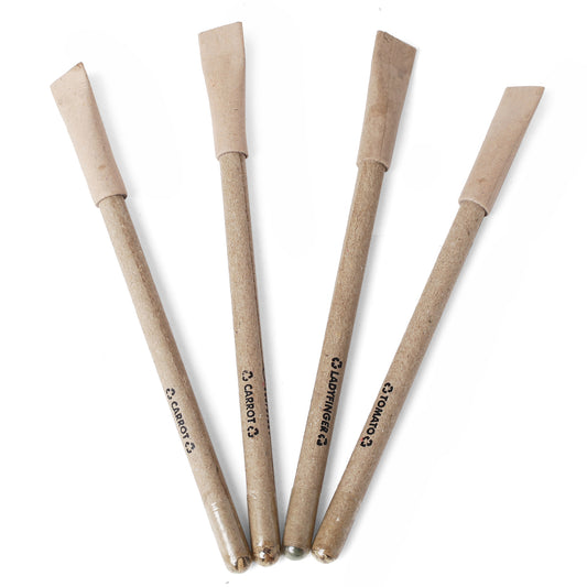Plantable Seed Paper Pen | Pack of 4 - EcoFreaky