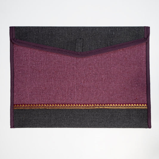 Designer Jute File Folder - EcoFreaky