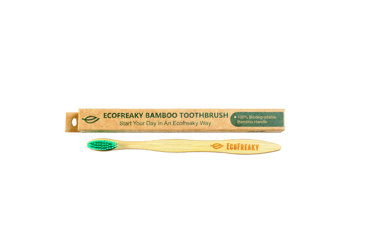EcoFreaky Bamboo Toothbrush for Sensitive Teeth - EcoFreaky