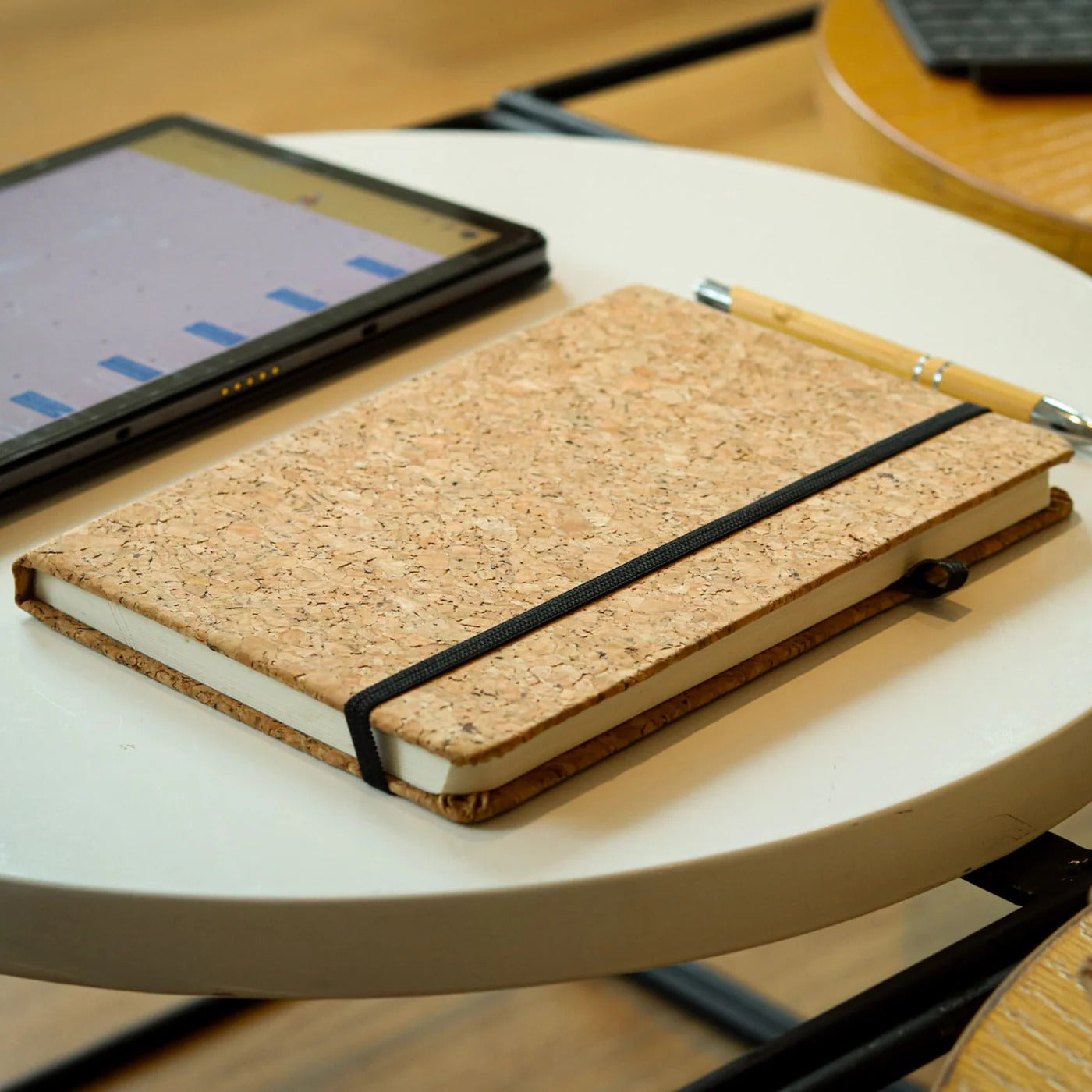 EcoFreaky Cork Diary & Pen Set – Sustainable 120GSM Notebook | Free Pen - EcoFreaky