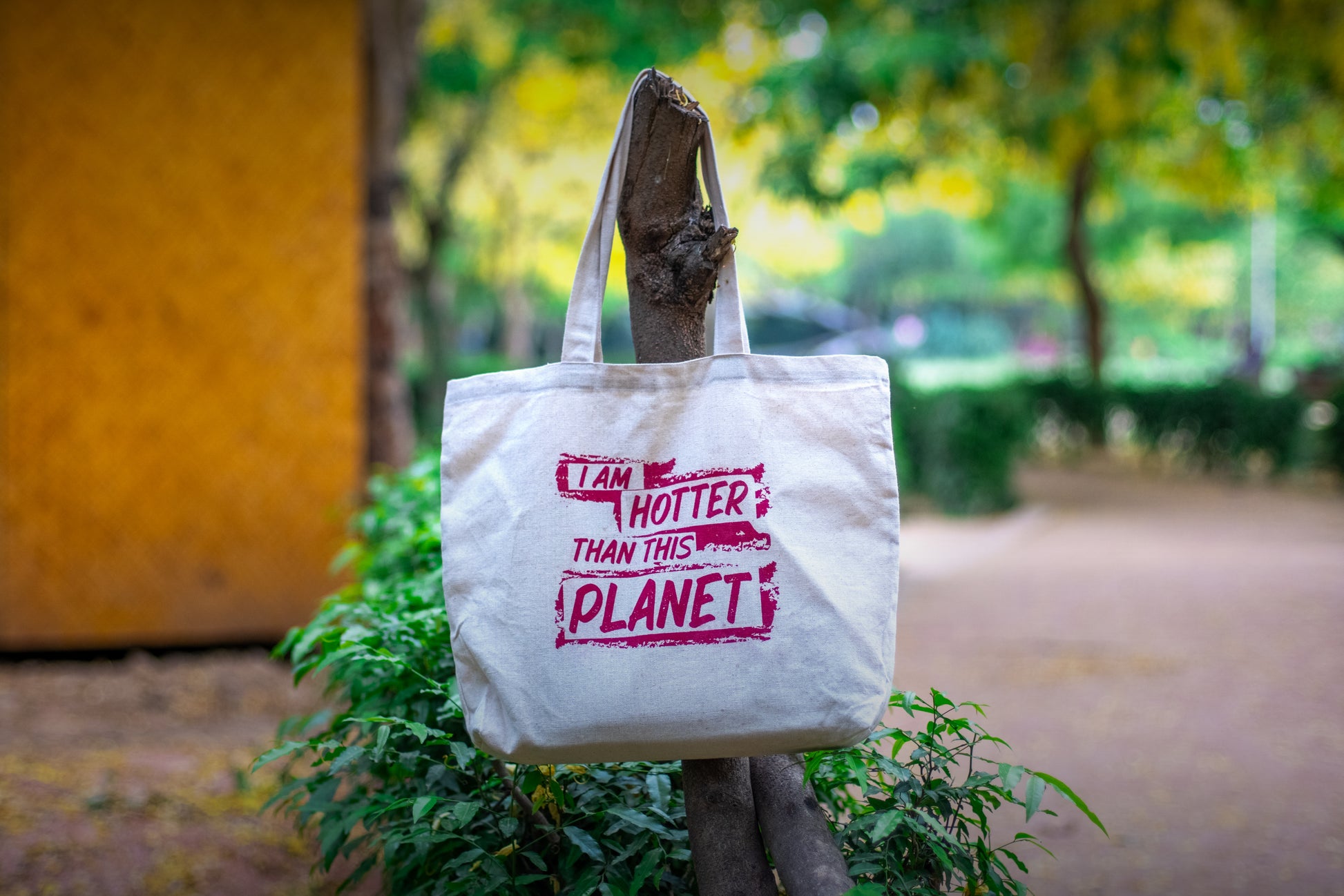 EcoFreaky Sustainable Quirky Tote Bags | Hotter Than Planet - EcoFreaky