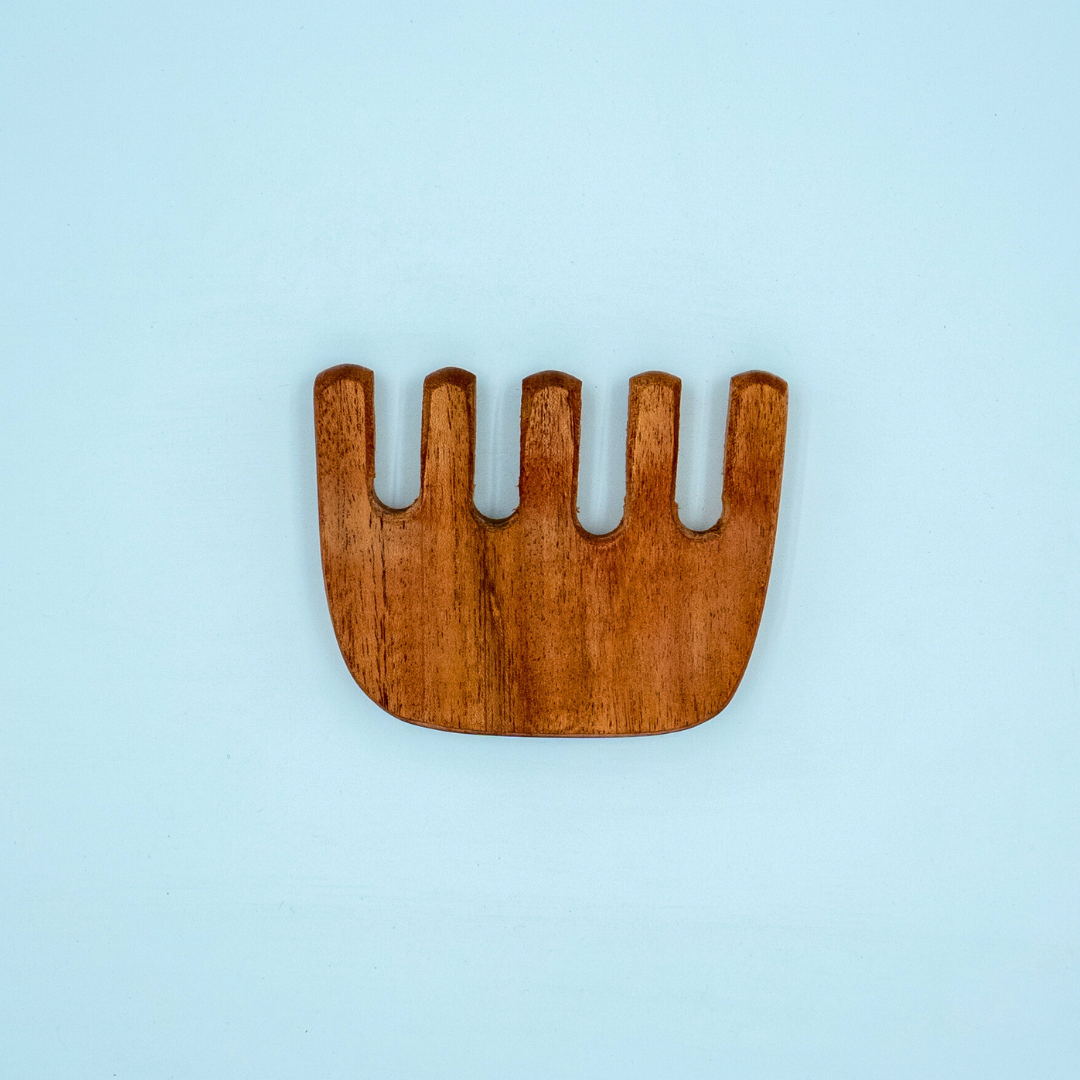 EcoFreaky Wooden Scalp Massager Comb for Hair Growth - EcoFreaky