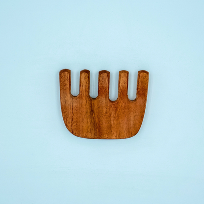 EcoFreaky Wooden Scalp Massager Comb for Hair Growth - EcoFreaky