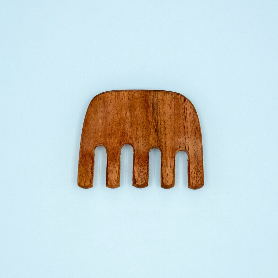 EcoFreaky Wooden Scalp Massager Comb for Hair Growth - EcoFreaky