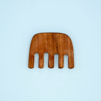 EcoFreaky Wooden Scalp Massager Comb for Hair Growth - EcoFreaky