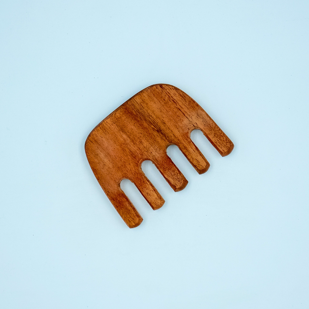 EcoFreaky Wooden Scalp Massager Comb for Hair Growth - EcoFreaky