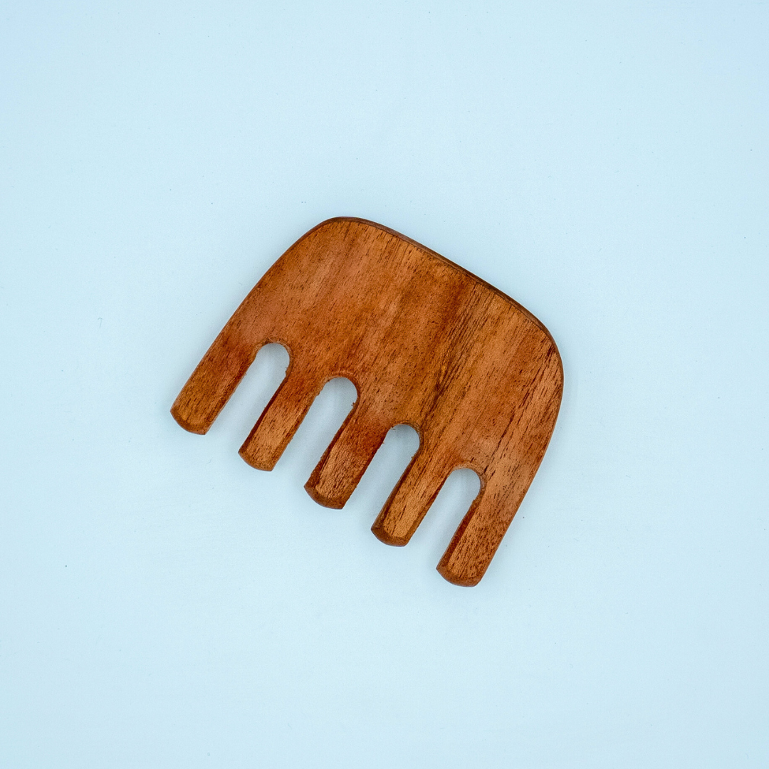 EcoFreaky Wooden Scalp Massager Comb for Hair Growth - EcoFreaky