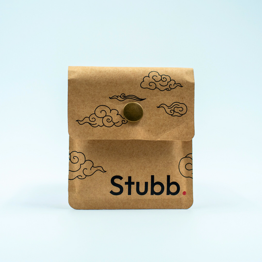 Stubb – Reusable Kraft Paper Portable Ashtray – Brown | Pack of 1