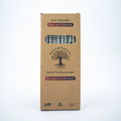 EcoFreaky Recycled Newspaper Colour Pencils | Pack of 10