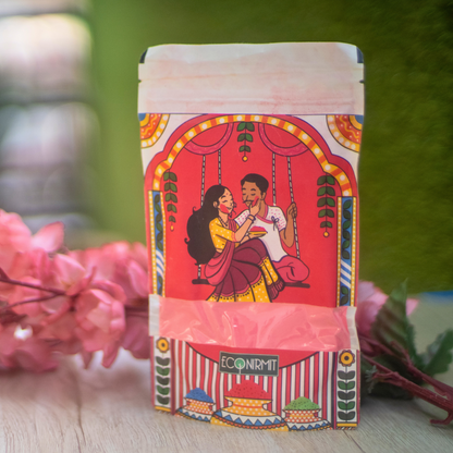 Organic Holi Gulal - Non-Toxic, Eco-Friendly, Safe for Kids & Skin | ECONIRMIT | 170G