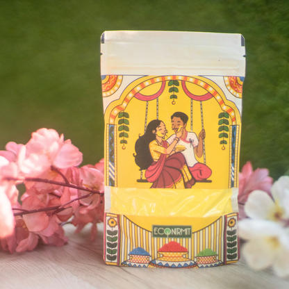 Organic Holi Gulal - Non-Toxic, Eco-Friendly, Safe for Kids & Skin | ECONIRMIT | 170G