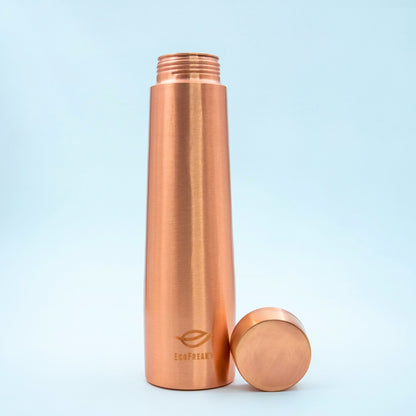 EcoFreaky Tower Pure Copper Bottle (950ml) | Leak-Proof & BPA-Free | Ayurvedic Benefits | Boosts Immunity & Digestion | Office & Travel Friendly - 4Ce2B7