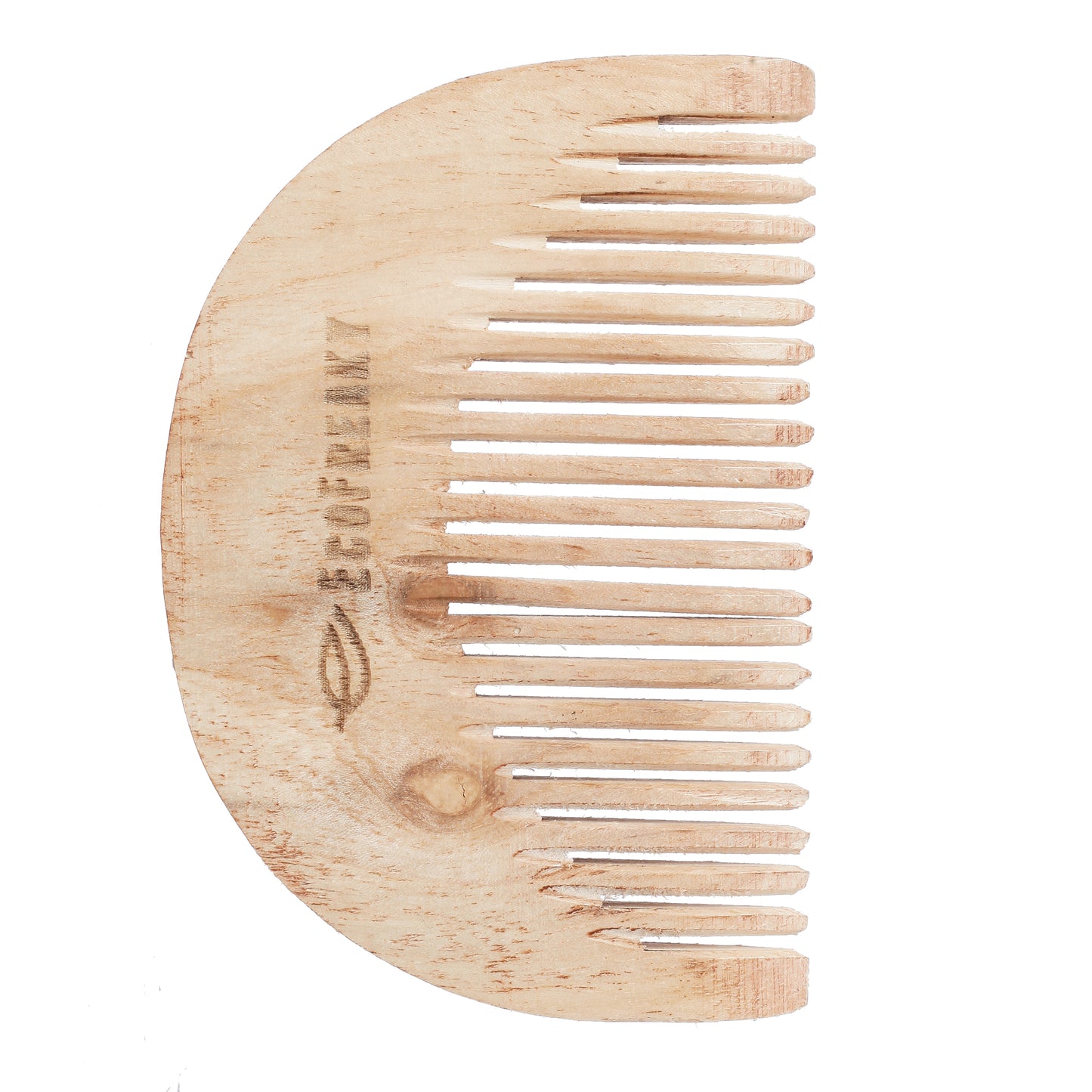 Pure Neem Wood Beard Comb | Antibacterial Wooden Comb - EcoFreaky