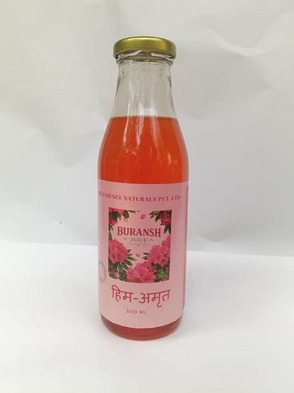 Pure Himalayan Buransh Juice (Rhododendron) 500ml | Refreshing Natural Beverage