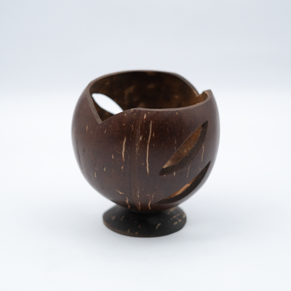 Eco-Friendly Handmade Pen Coconut Shell Wooden Holder