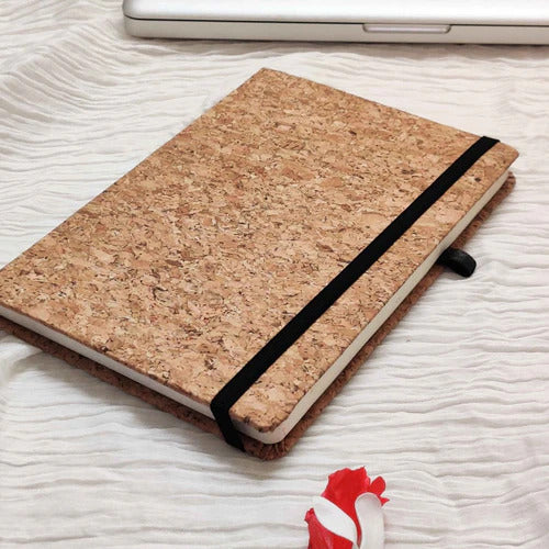 EcoFreaky Cork Diary & Pen Set – Sustainable 120GSM Notebook | Free Pen - 4Ce2B7