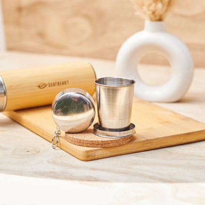 Stainless Steel Glass | Foldable Steel Glass