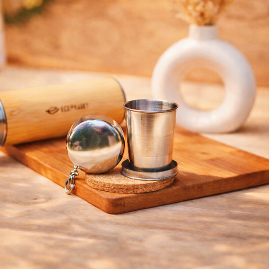 Stainless Steel Glass | Foldable Steel Glass